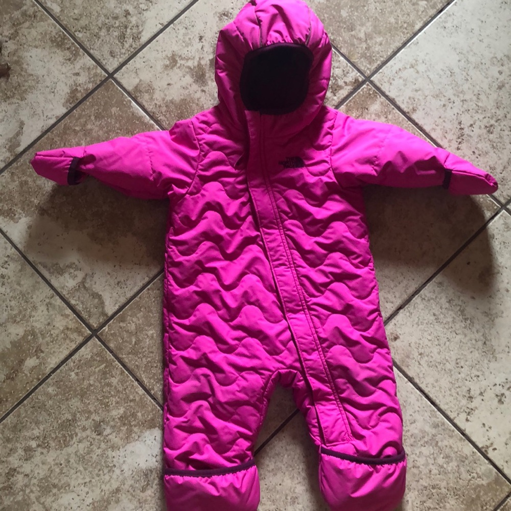 North Face baby bunting